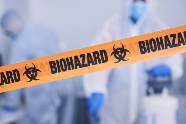 Professional Infectious Disease Decontamination technician working in Salisbury, NC
